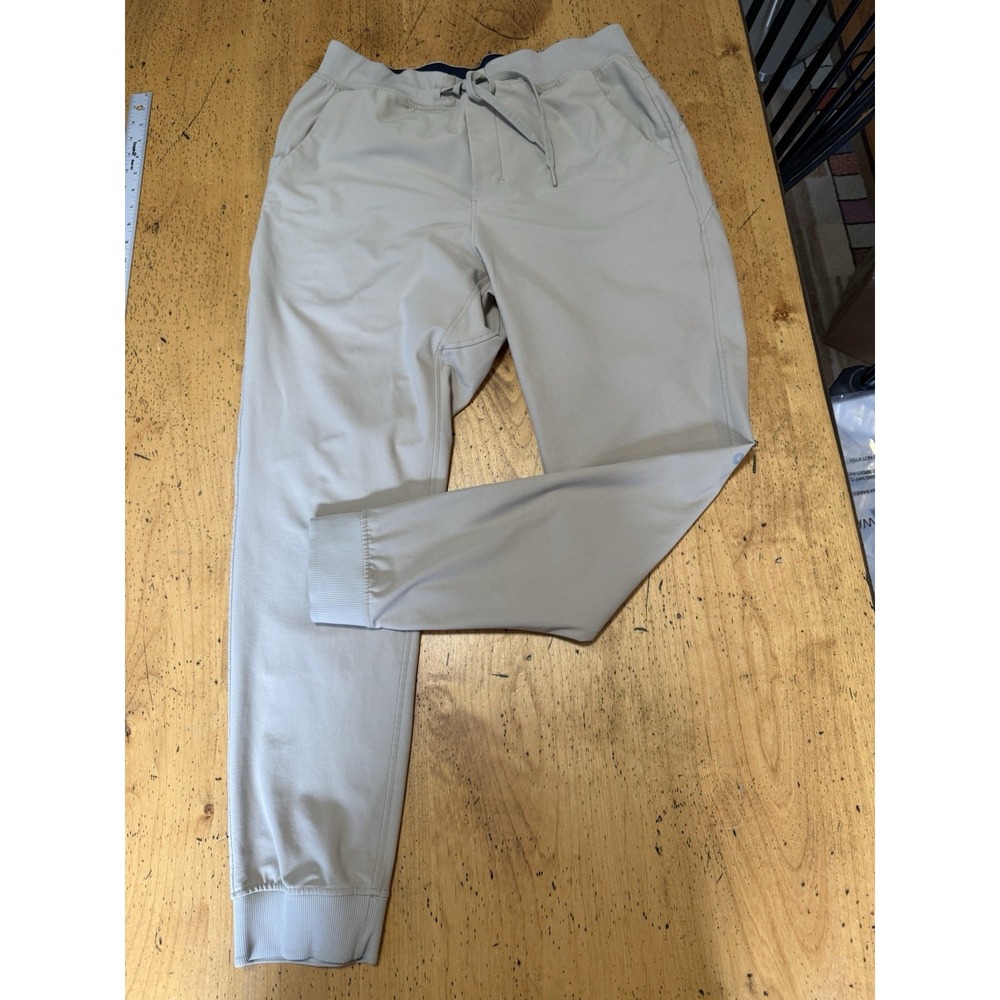 Birddogs Men's Joggers XL Beige Tan Lined Drawstring Pants Size‎